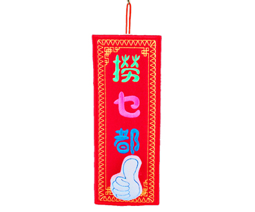 Cute Version Slangs Red Couplets—wish you success in all aspects